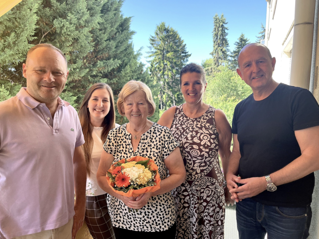 Ilse Waller feiert dieser Tage ihren 80. Geburtstag. | Foto: Stadtgemeinde Fischamend