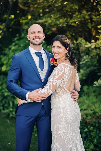 Verena und Beni Mitter geben sich das Ja-Wort in St. Corona. | Foto: Reitner/MeinBezirk