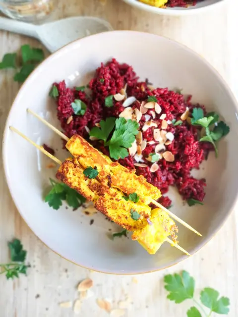 Gebratener Paneer | Foto: Michaela Pretzl