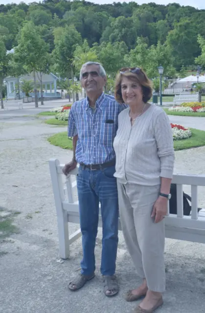 Rouholla Sobhian und seine Frau im Jahr 2017 | Foto: privat