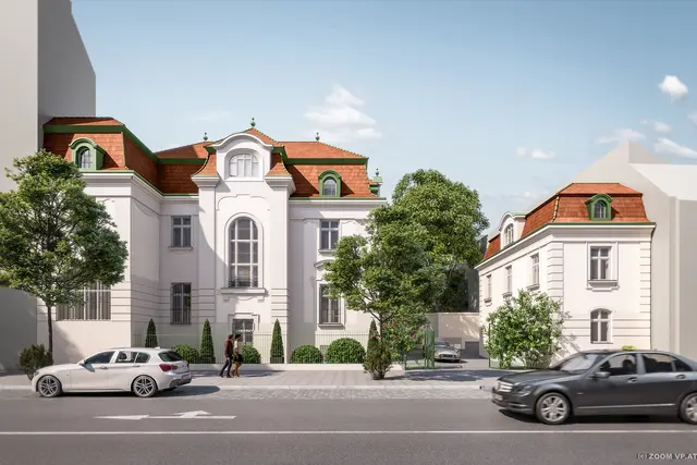 So stellte sich der "Noch-Eigentümer" die neue Villa Mautner-Jäger vor. (Rendering) | Foto: 2021 ZOOMVP_RSREO