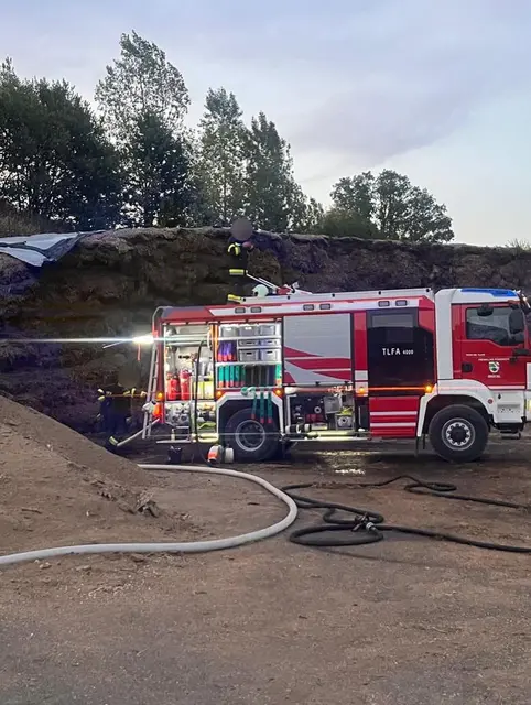 Es standen 7 Feuerwehren mit 150 Mann in St. Veit im Einsatz. | Foto: Freiwillige Feuerwehr Brückl