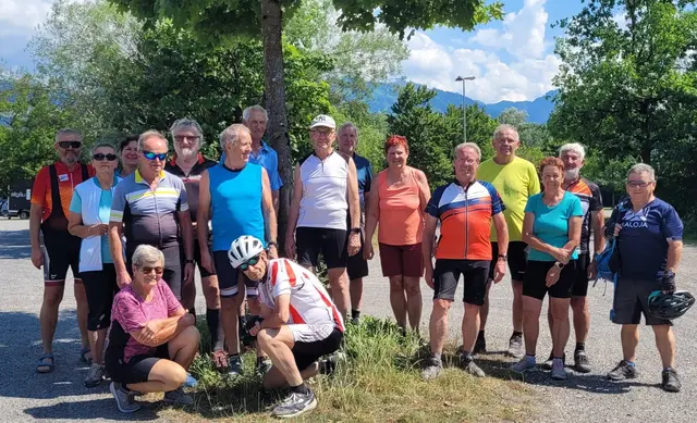 Bei herrlichem Wetter radelten die Pensionisten in die Spielmannsau bei Oberstdorf. | Foto: Ulrike Wagner