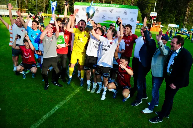 Der Titelverteidiger SVG Reichenau steigt erst in der 3. Runde des TFV Kerschdorfer Tirol Cup in den Bewerb ein. Ebenso der FC Wacker Innsbruck (beide Teams spielen in der Regionalliga West). | Foto: Hassl