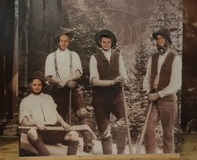 Holzknechtleben  | Foto: Silvanum