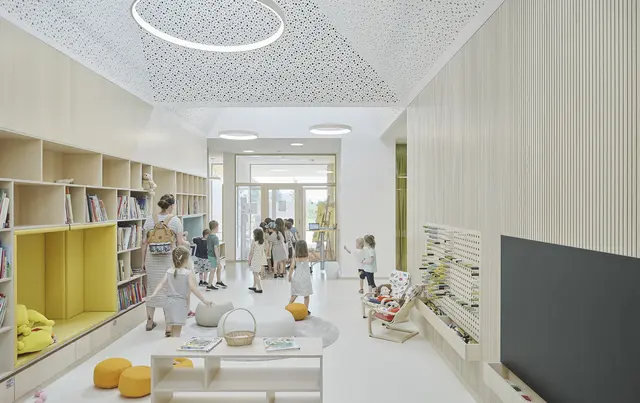Die Spiel- und Lernlandschaft in im Kindergarten Spenglergasse | Foto: David Schreyer