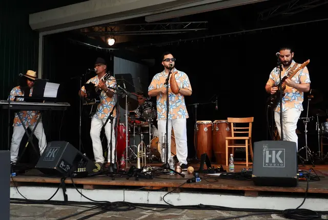 Emilio Perez Mena und Band unterhielten die Gäste ebenfalls mit Musik aus Kuba. | Foto: Martin Hafner