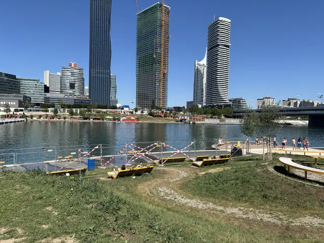 Der Pier 22 auf der Donauinsel wurde mit viel Begeisterung und auch Lob vonseiten der Redaktion eröffnet. Jetzt ist aber wieder ein Teil gesperrt. | Foto: Laura Rieger/MeinBezirk