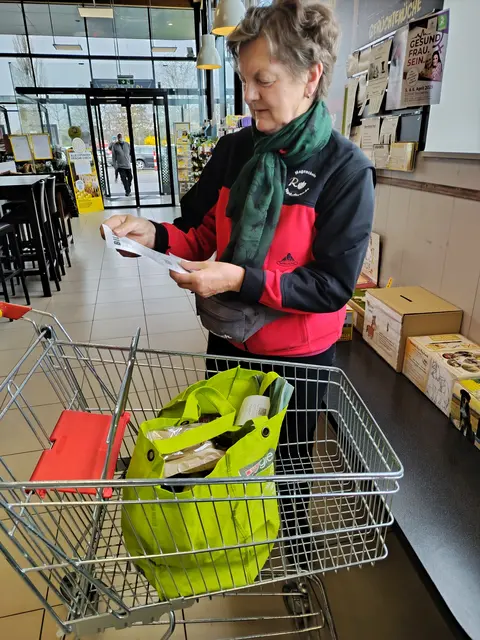 Hier wird eingekauft. | Foto: Zeitpolster