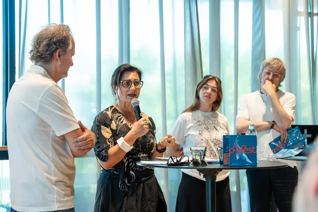 Kulturstadträtin Veronica Kaup-Hasler (SPÖ) wird sich selbst an mindestens einem Tag auf das Popfest begeben, sowas lasse sie sich nicht entgehen. | Foto: Valentina Marilenić/MeinBezirk
