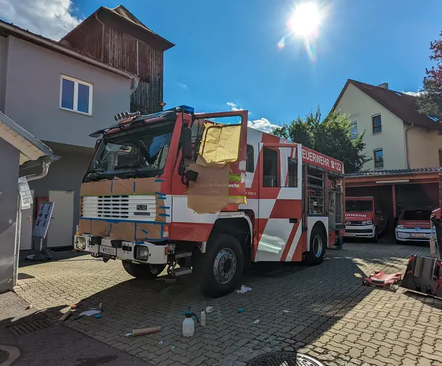Die Renovierungsarbeiten führen die Mitglieder der FF Graz in Eigenregie durch.  | Foto: FF Graz