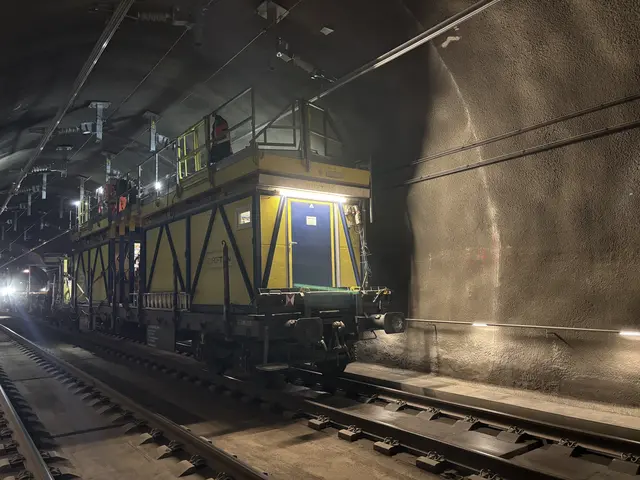 Letzte Arbeiten werden noch vor der Freigabe durchgeführt. | Foto: Johannes Brandner