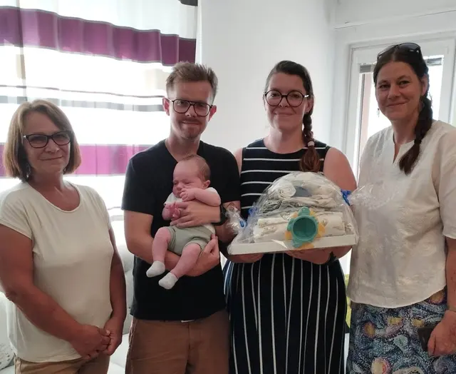 Dragica Marjanovic, Christoph und Kilian Bruno Engelmayer, Monika Wais sowie Marieke Lazarus | Foto: Marktgemeinde Dietmanns