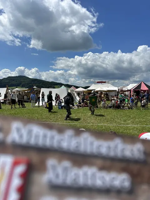 Ritterkampf am Mittelalterfest