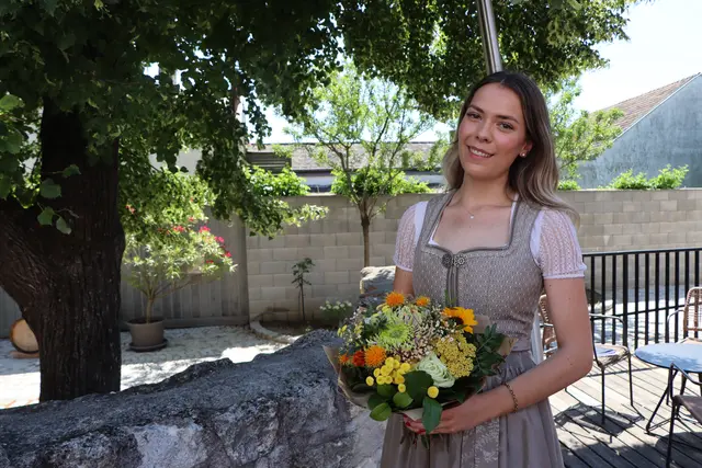 Die feierliche Krönung von Maria Liegenfeld findet im Rahmen der Wein- und Genusstage im August in Eisenstadt statt. | Foto: Barbara Babonitsch-Diewald