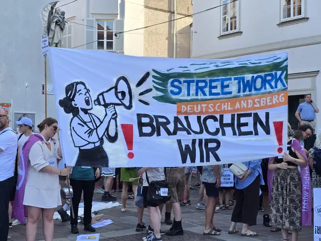 Streetwork Deutschlandsberg war bei der Demonstration in Graz vertreten. | Foto: Marie Ott