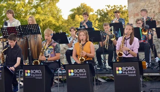 BORG.Big.Band, eine Formation junger, talentierter Musikerinnen und Musikern. | Foto: Sascha Trimmel