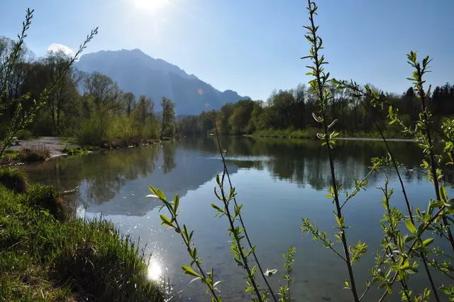 Wenn in Salzburg auch kein Geheimtipp mehr, für Fans von Flussbaden ist die Königsseeache im Sommer ein Muss. | Foto: Tourismusverband Hallein
