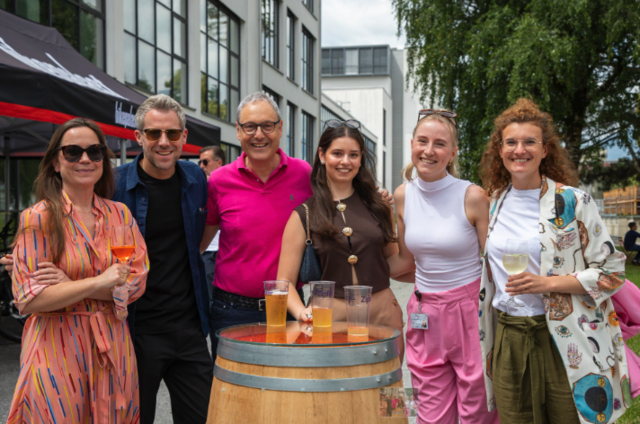 Ein geseelliges Miteinander gab es kürzlich bei der Fa. Swarovski.  | Foto: ZBC