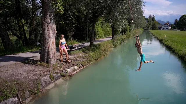 Schon mal im Almkanal gebadet? | Foto: Stefan Schubert
