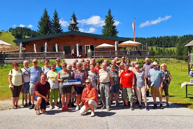Die Gruppe der NÖ Senioren aus Windigsteig beim Gruppenbild | Foto: NÖ Senioren
