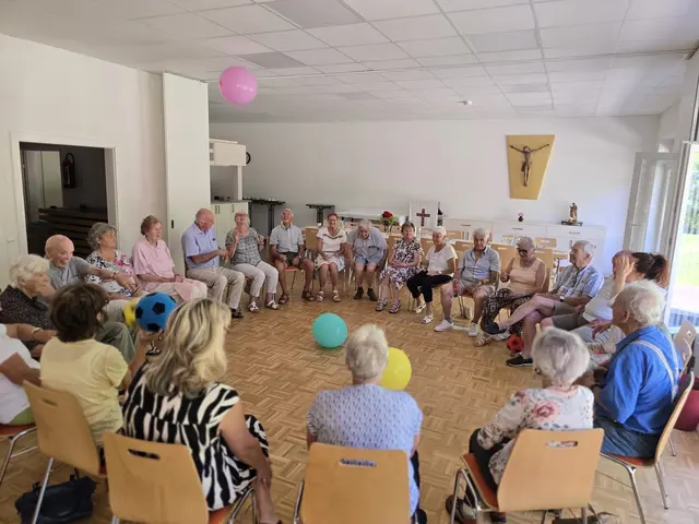 Die Aktivgruppe gegen Vergesslichkeit. | Foto: community nurses