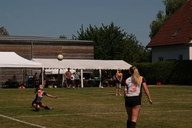 Die Turnerschaft Deutschlandsberg organisierte die Österreichische Meisterschaften auf der Jahnwiese. | Foto: Faustball Deutschlandsberg