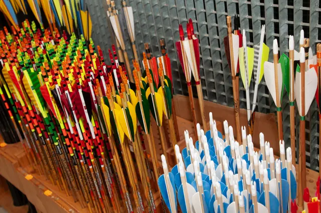 Auch Pfeile gibt es in Hülle und Fülle.  | Foto: Wolfgang Unger