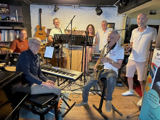 MeinBezirk besuchte "Rotary Groove" im Probelokal. | Foto: MeinBezirk
