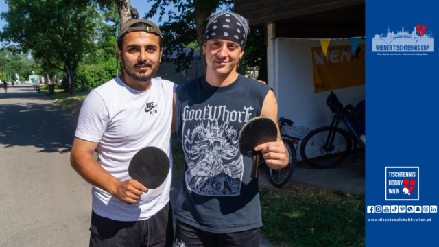 Tischtennis Spaß bei sommerlichen Temperaturen - Sommerfest im Donaupark - WienXtra Ferienspielfest | Foto: Tischtennis Hobby Wien