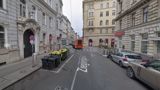 Laut MA48 werde die betroffene Altstoffsammelinsel wochentags täglich gereinigt und die Behälter regelmäßig geleert. | Foto: Google Maps Screenshot