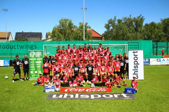 Insgesamt 56 Kinder wurden eine Woche lang von 14 professionellen Trainern betreut. | Foto: Yes We Camp