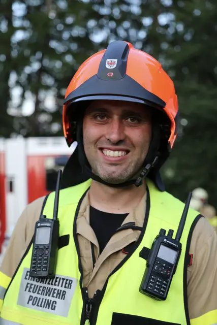 Patrick Greil, ein zufriedener Einsatzleiter. | Foto: Martina Schratzberger