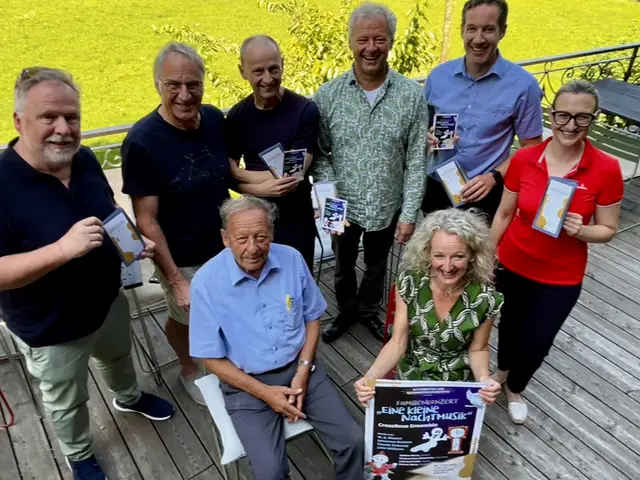 Kürzlich präsentierten die Kitzbüheler Musikfreunde das Programm der mittlerweile 48. Kitzbüheler Sommerkonzerte. | Foto: Kitzbüheler Musikfreunde