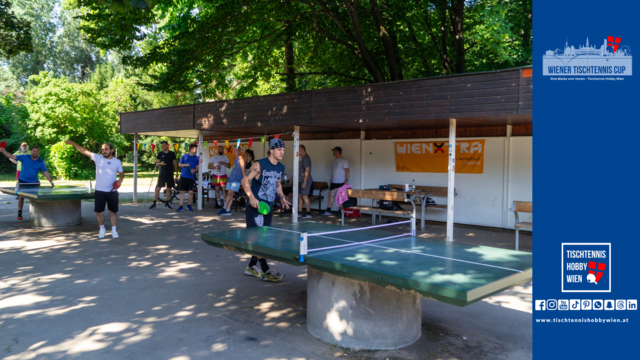 Tischtennis Spektakel im Donaupark, wieder einmal mehr zeigt der Verein Tischtennis Hobby Wien wieso es wichtig ist diesen Sport sichtbar zu machen. | Foto: Tischtennis Hobby Wien