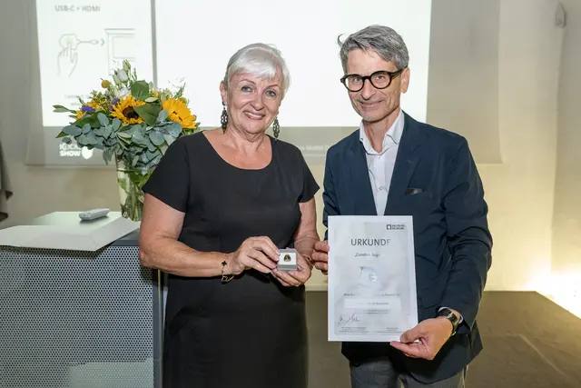 Rosa Bock mit Martin Hochleitner