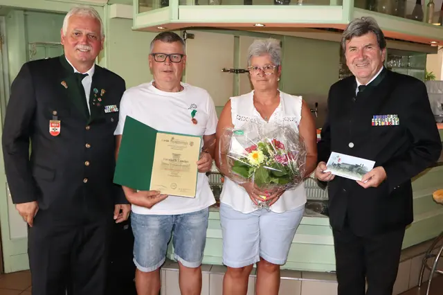 Johann Pitter, Bernhard Loscher, Susanna Kneißl, Franz Hopfgartner (v.l.) | Foto: Gerhard Langmann