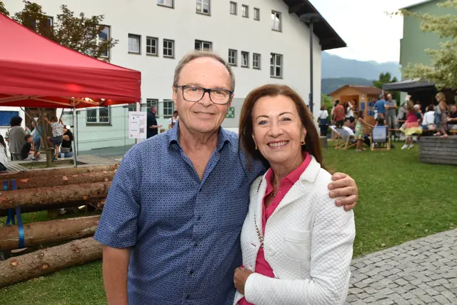 Christian und Gerlinde Rameder genossen das bunte Rahmenprogramm. | Foto: Kendlbacher