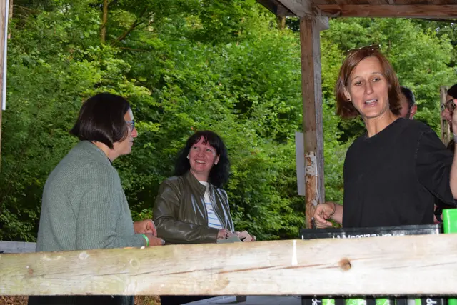 Taktgfühl aus Schönau, Ines und Victoria aus Pabneukirchen, Christoph Lenz aus Tragwein begeisterten beim Kultursommer Pabneukirchen. | Foto: Josef Lumetsberger