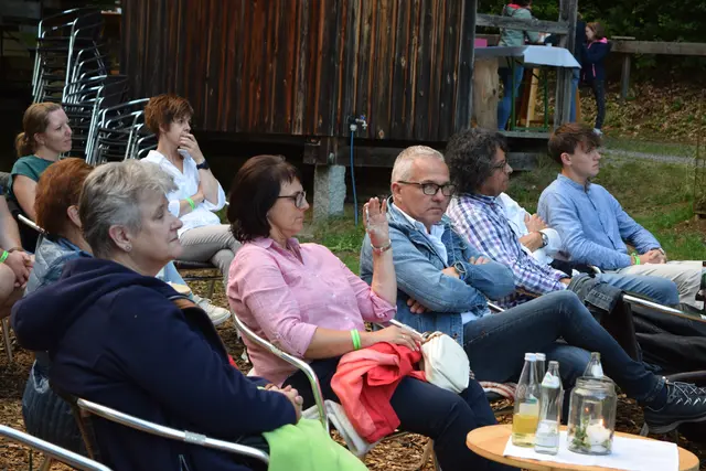 Taktgfühl aus Schönau, Ines und Victoria aus Pabneukirchen, Christoph Lenz aus Tragwein begeisterten beim Kultursommer Pabneukirchen. | Foto: Josef Lumetsberger