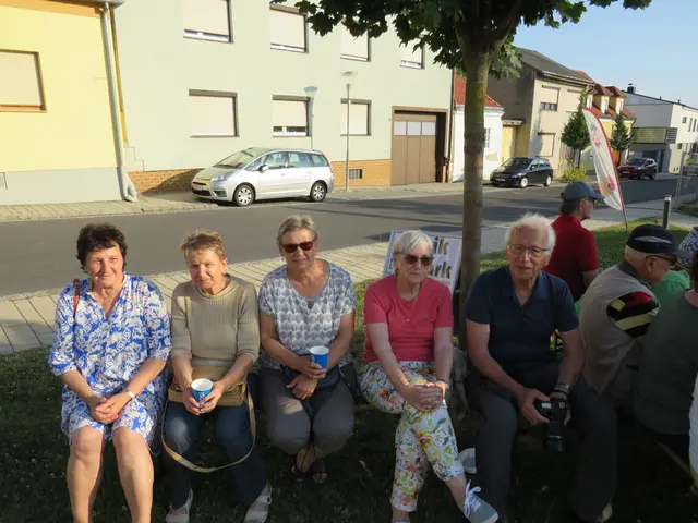 Die Gäste wurden mit Speis und Trank versorgt. 