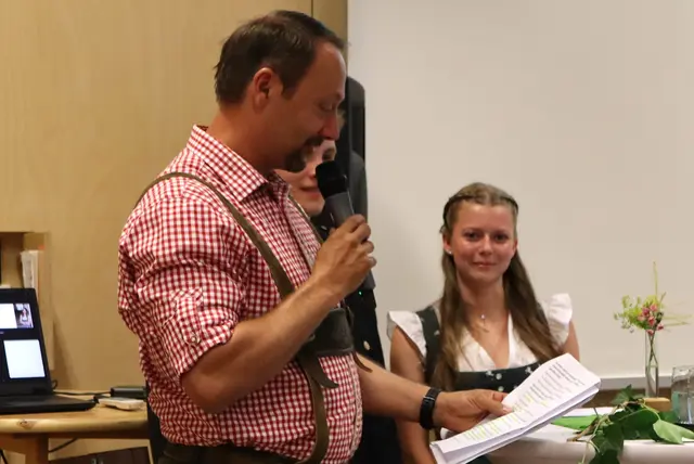 Klassenvorstand Erich Blumauer hoffte, viel Input vermittelt zu haben | Foto: Gerhard Langmann