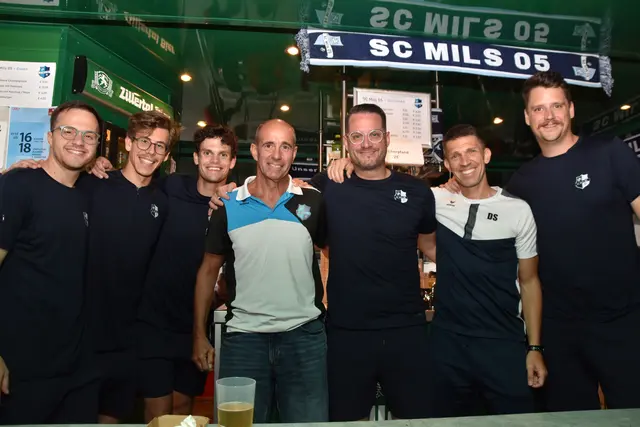 Das Team vom SC Mils 05 sorgte für volle Becher bei den Gästen. | Foto: Kendlbacher