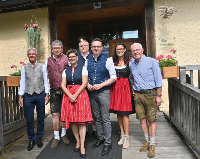 Eröffnung mit Stefan Brandstätter, Manfred Dullnig, Martina Lanzer, Hans Ackerer, Michael Maier, Sara Schaar, Alfred Tiefnig