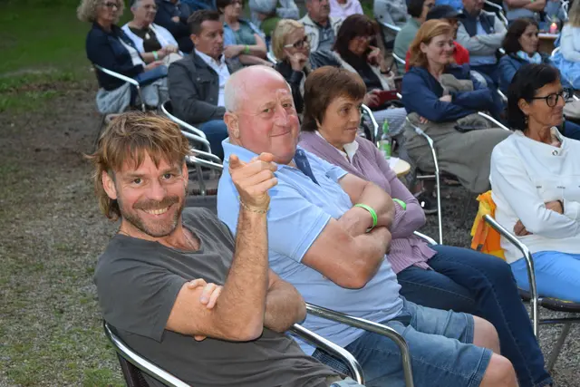 Taktgfühl aus Schönau, Ines und Victoria aus Pabneukirchen, Christoph Lenz aus Tragwein begeisterten beim Kultursommer Pabneukirchen. | Foto: Josef Lumetsberger