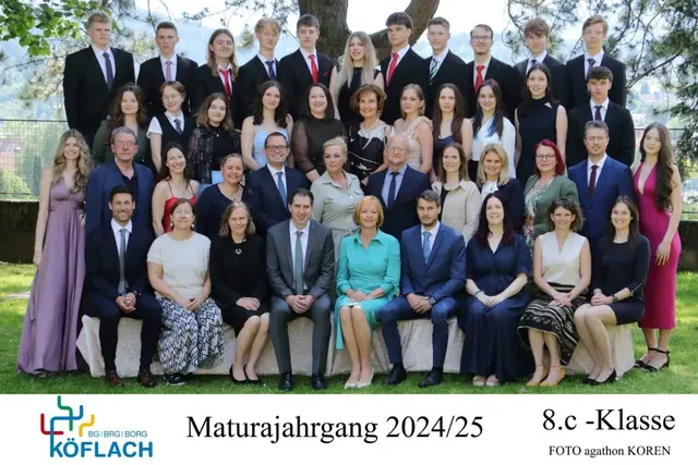 Die 8c-Klasse schaffte die größte Anzahl an ausgezeichneten Erfolgen. | Foto: FOTO KOREN