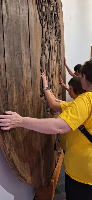 Bilde "begreifen" ein Relief. 