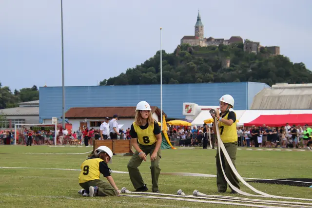 Die Nachwuchs-Landeswettbewerbe wurden vom burgenländischen Feuerwehrverband heuer zum 50. Mal ausgerichtet. | Foto: Martin Wurglits