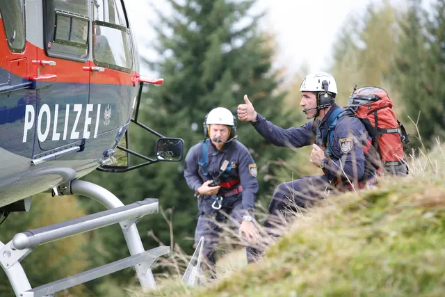 An der Suchaktion waren zahlreiche Einsatzkräfte beteiligt. | Foto: BMI (Symbolfoto)