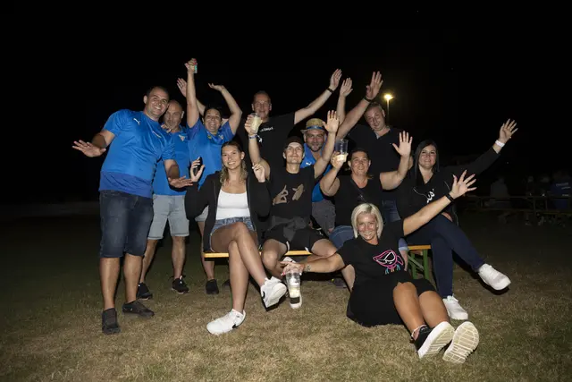 Bei der Players-Party am Abend wurde gefeiert. | Foto: Reinhard Huber Picture/Tsv Meisl Grein